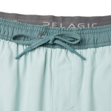 Pelagic Lei Day Elastic Lined 17" - Solid - SAGE (6)