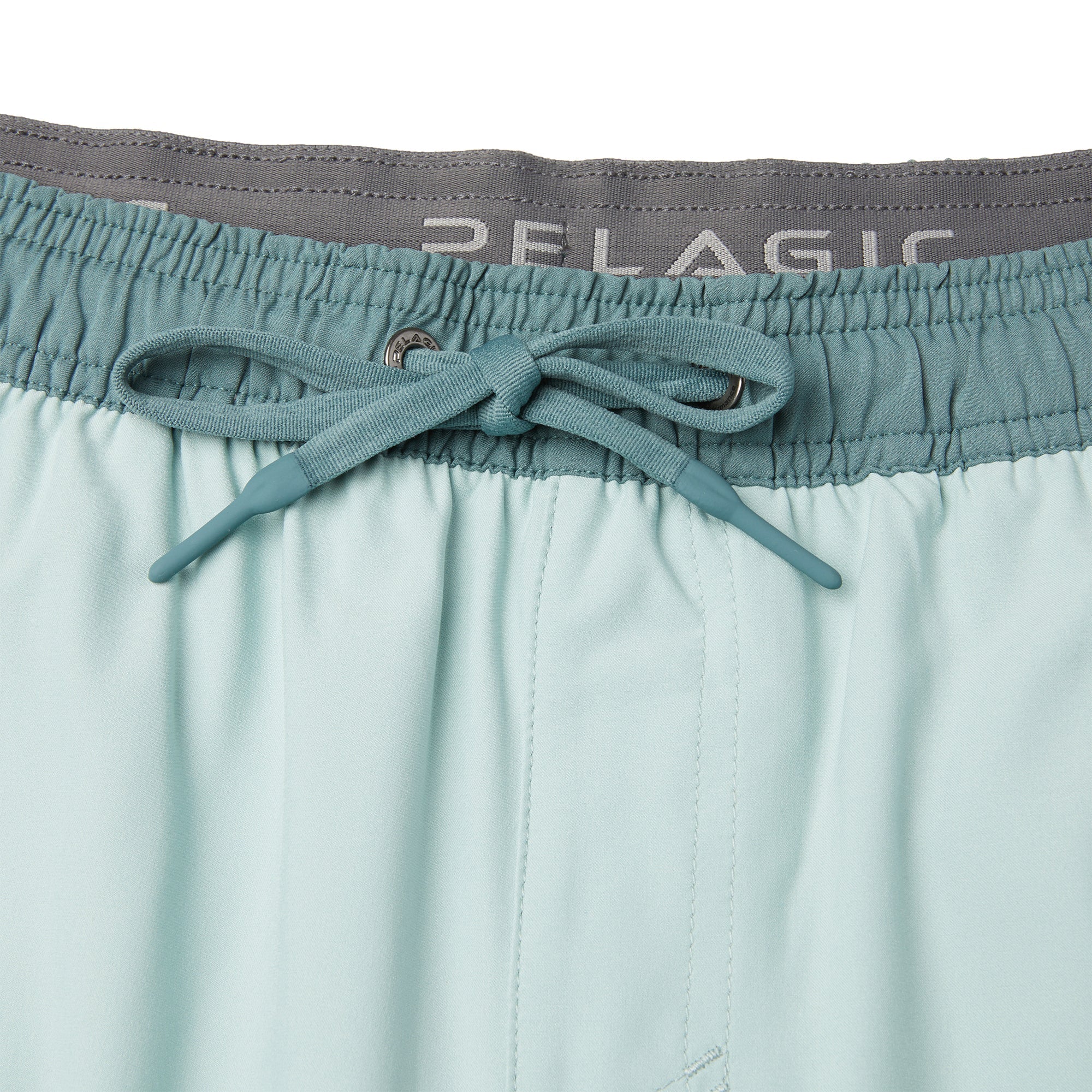 Pelagic Lei Day Elastic Lined 17" - Solid - SAGE (6)