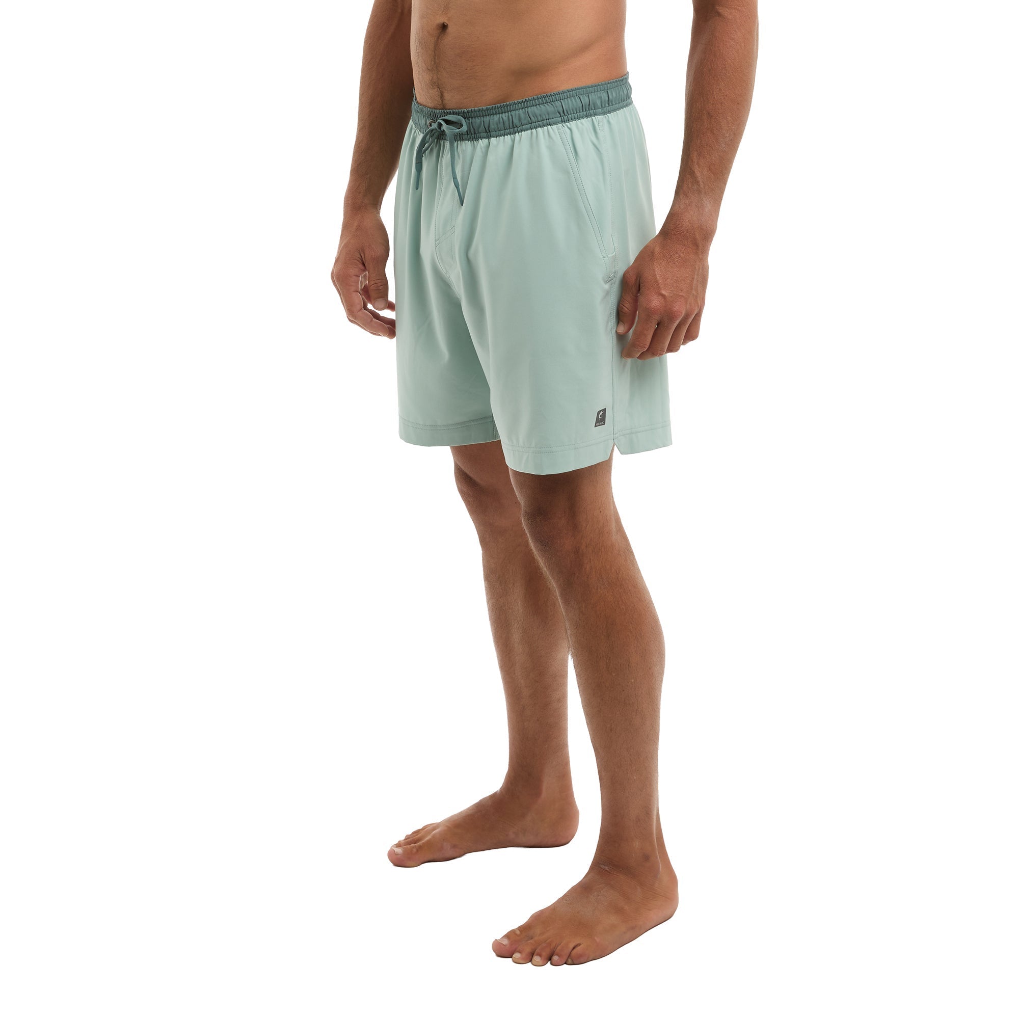 Pelagic Lei Day Elastic Lined 17" - Solid - SAGE (5)
