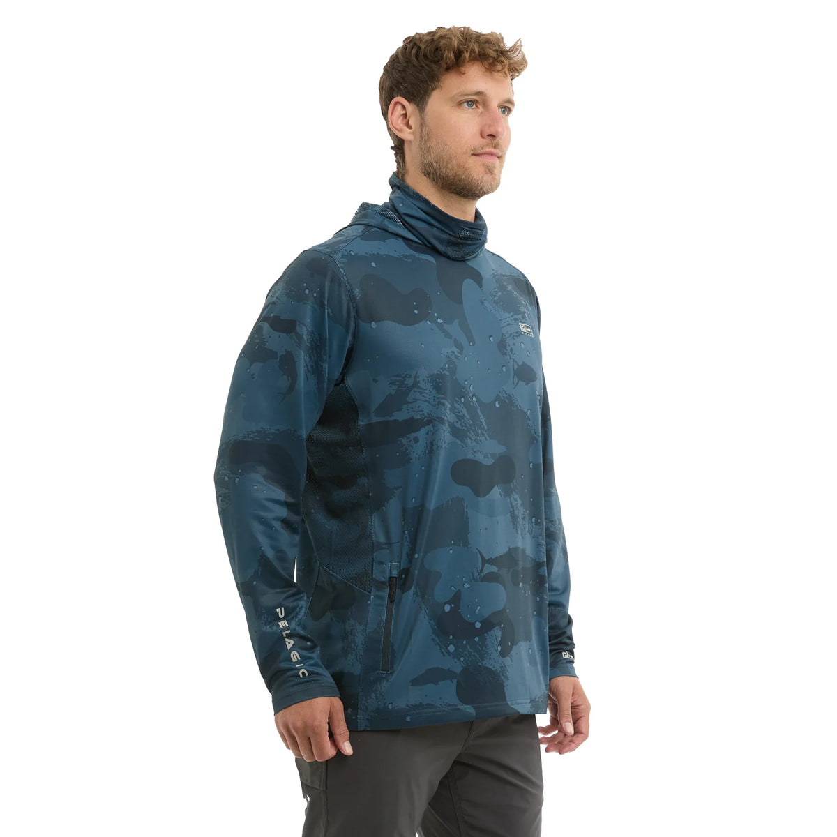 Pelagic Exo Tech Brush Camo - DARK NAVY (10)