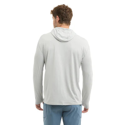 Pelagic FreeSpool Hooded - Solid - LIGHT GREY (4)