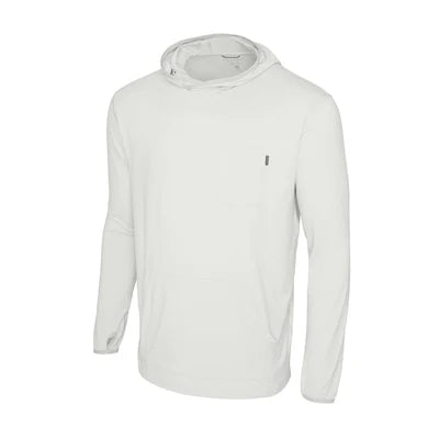 Pelagic FreeSpool Hooded - Solid - LIGHT GREY (1)