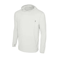 Pelagic FreeSpool Hooded - Solid - LIGHT GREY (1)