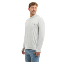 Pelagic FreeSpool Hooded - Solid - LIGHT GREY (2)