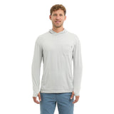 Pelagic FreeSpool Hooded - Solid - LIGHT GREY (3)