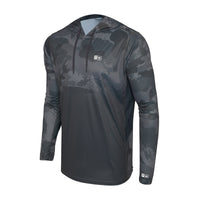 Pelagic Vaportek Hooded - Brush Camo (Fade) - GRAPHITE (1)