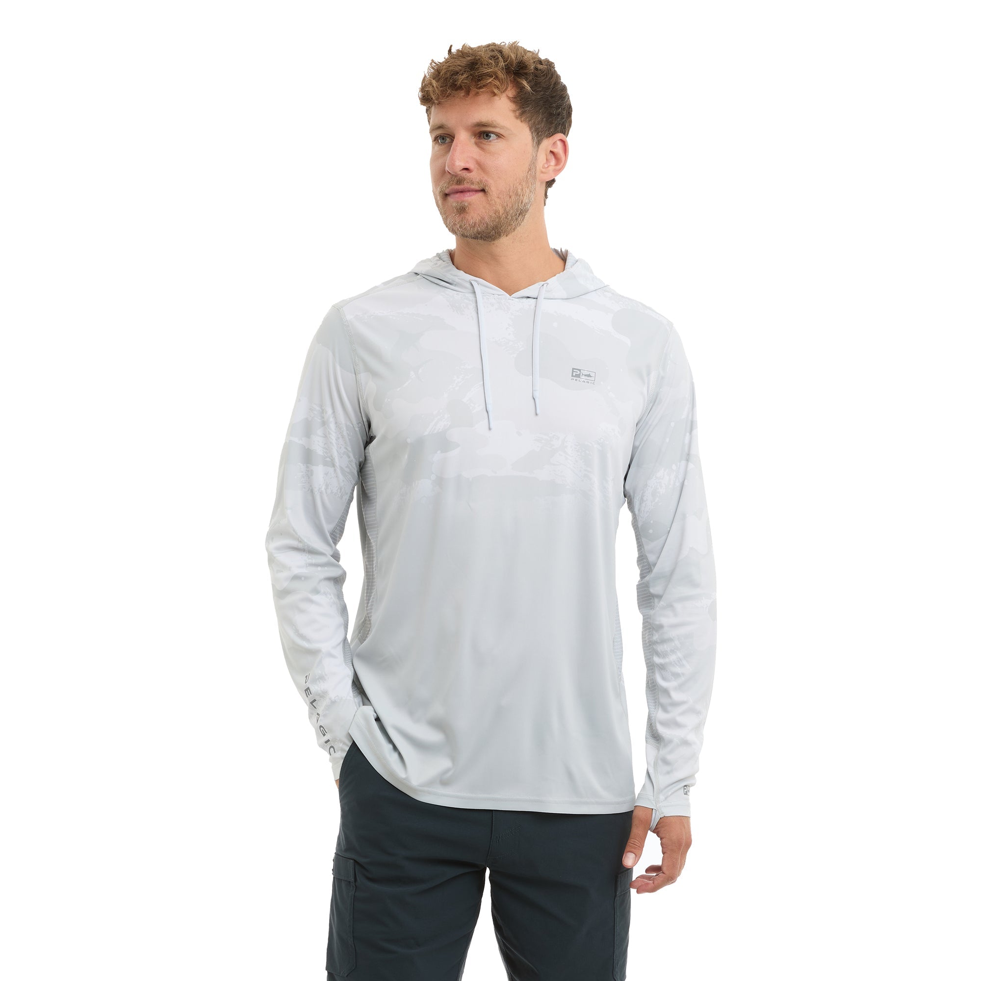 Pelagic Vaportek Hooded - Brush Camo (Fade) - LIGHT GREY (3)