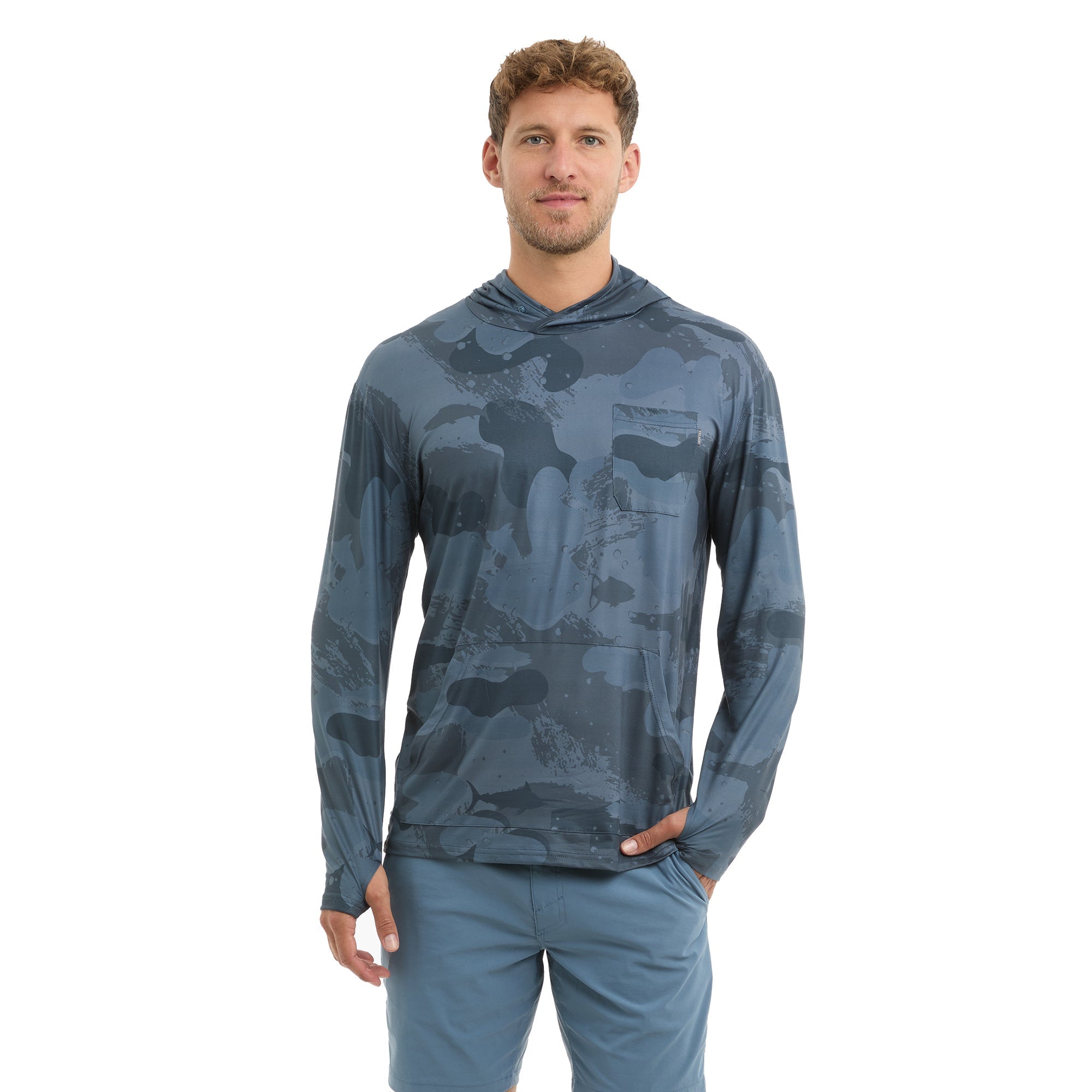 Pelagic Freespool - Brush Camo - DARK NAVY (2)