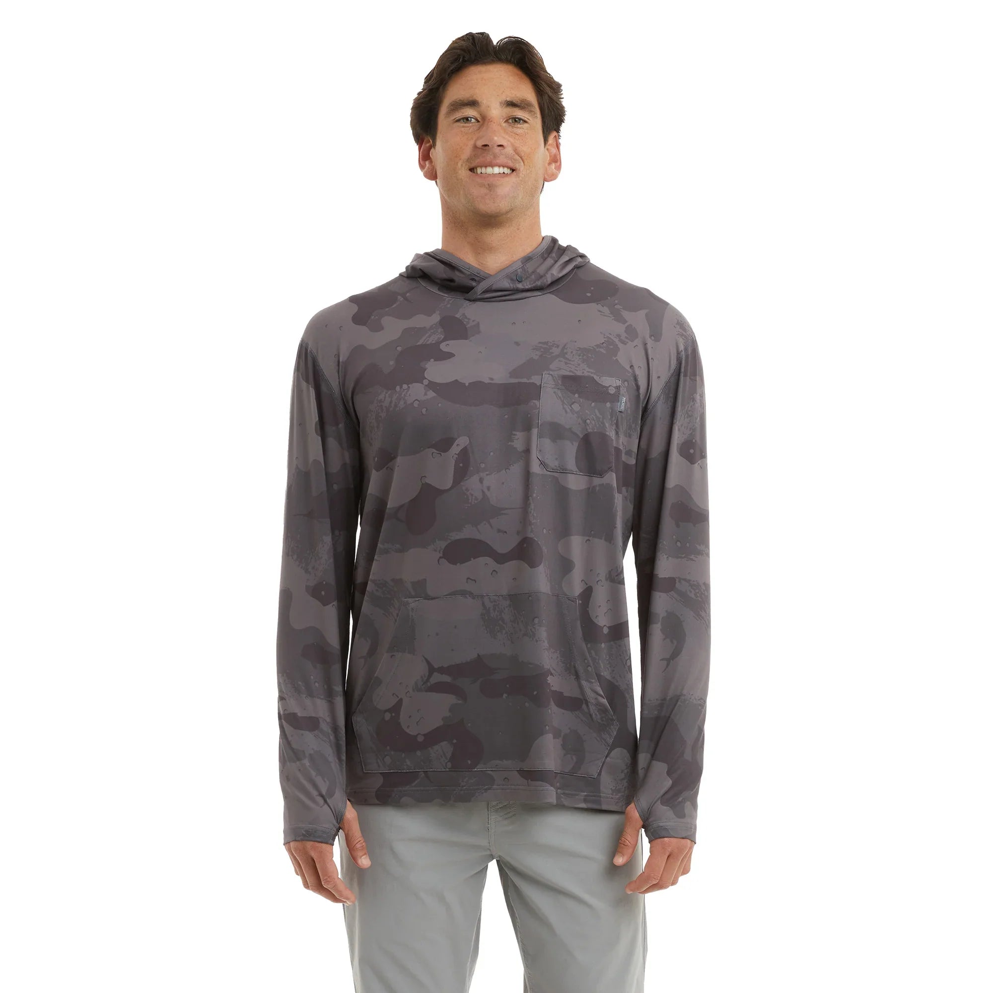 Pelagic Freespool - Brush Camo - DARK GRAPHITE (4)