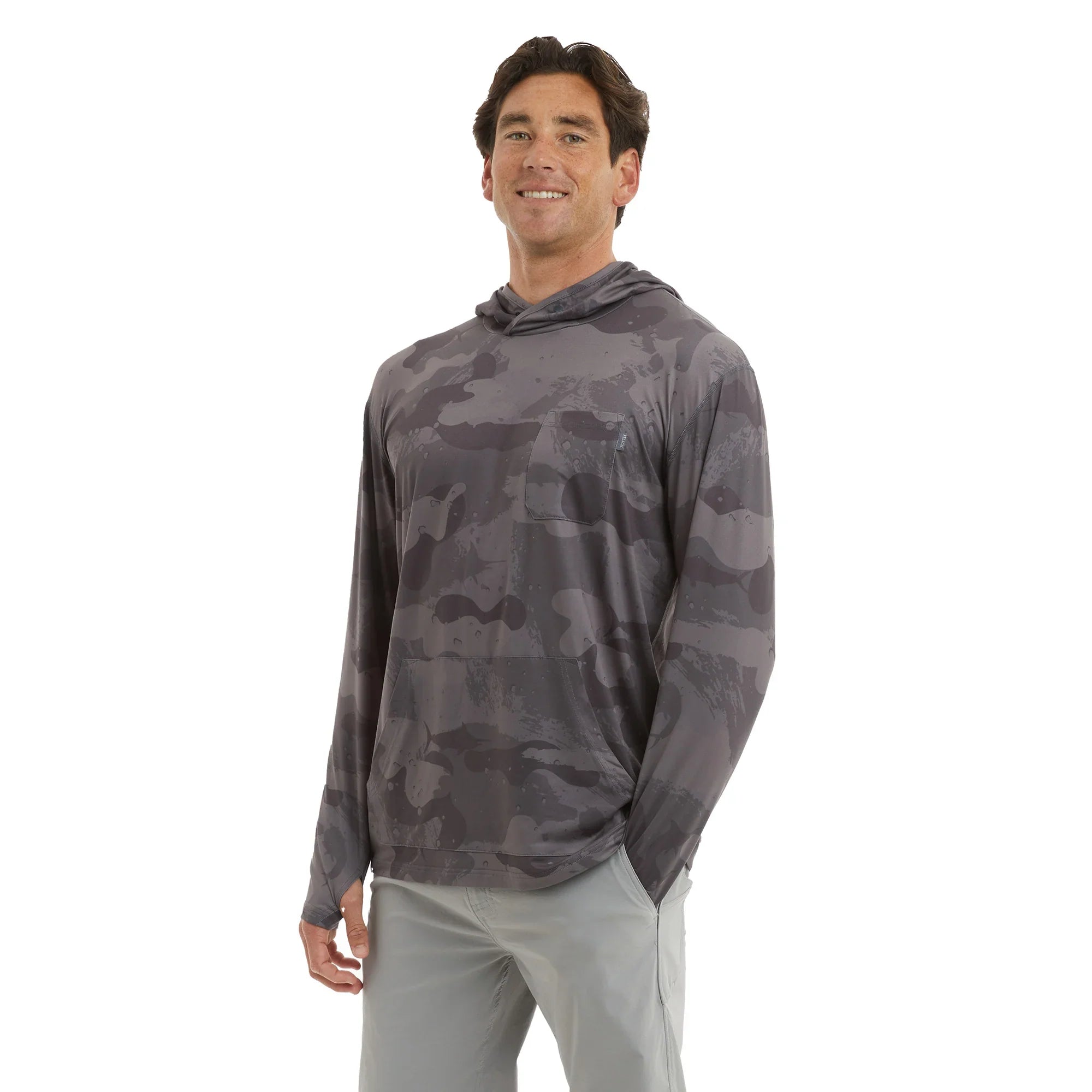 Pelagic Freespool - Brush Camo - DARK GRAPHITE (3)