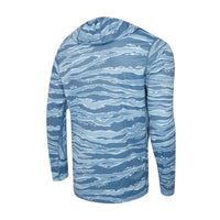 Pelagic Vaportek Hooded - Wahoo Camo - PETROL (11)