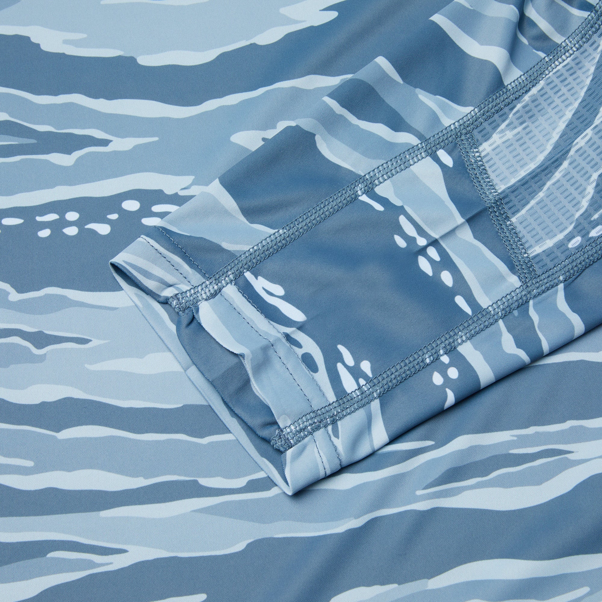 Pelagic Vaportek Hooded - Wahoo Camo - PETROL (10)