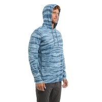 Pelagic Vaportek Hooded - Wahoo Camo - PETROL (7)