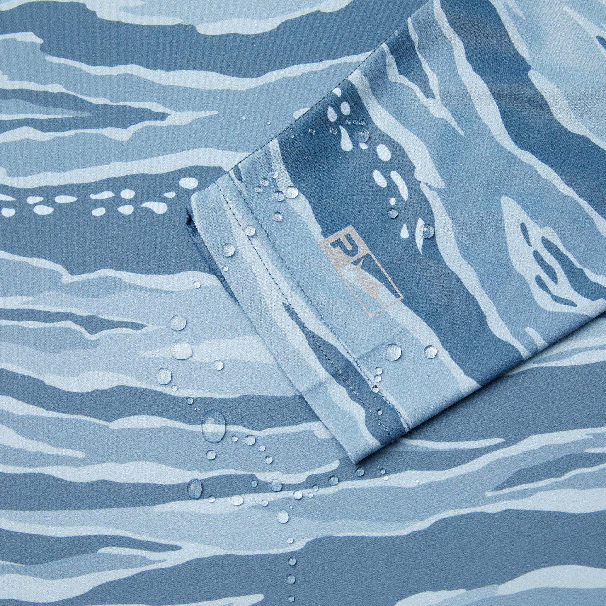 Pelagic Vaportek Hooded - Wahoo Camo - PETROL (5)
