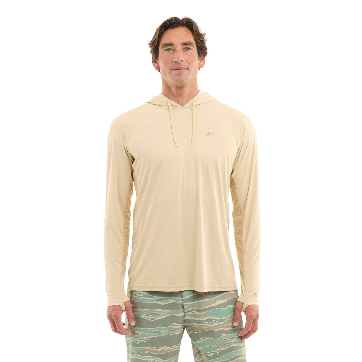 Pelagic Vaportek Hooded - Rusted Icon - SAND (2)