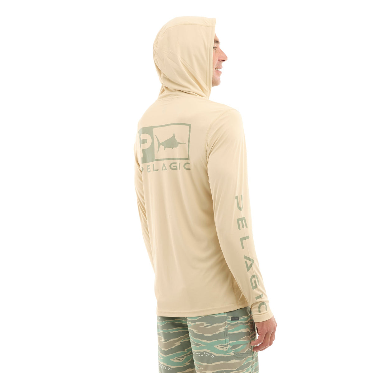Pelagic Vaportek Hooded - Rusted Icon - SAND (5)