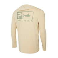 Pelagic Vaportek Hooded - Rusted Icon - SAND (1)