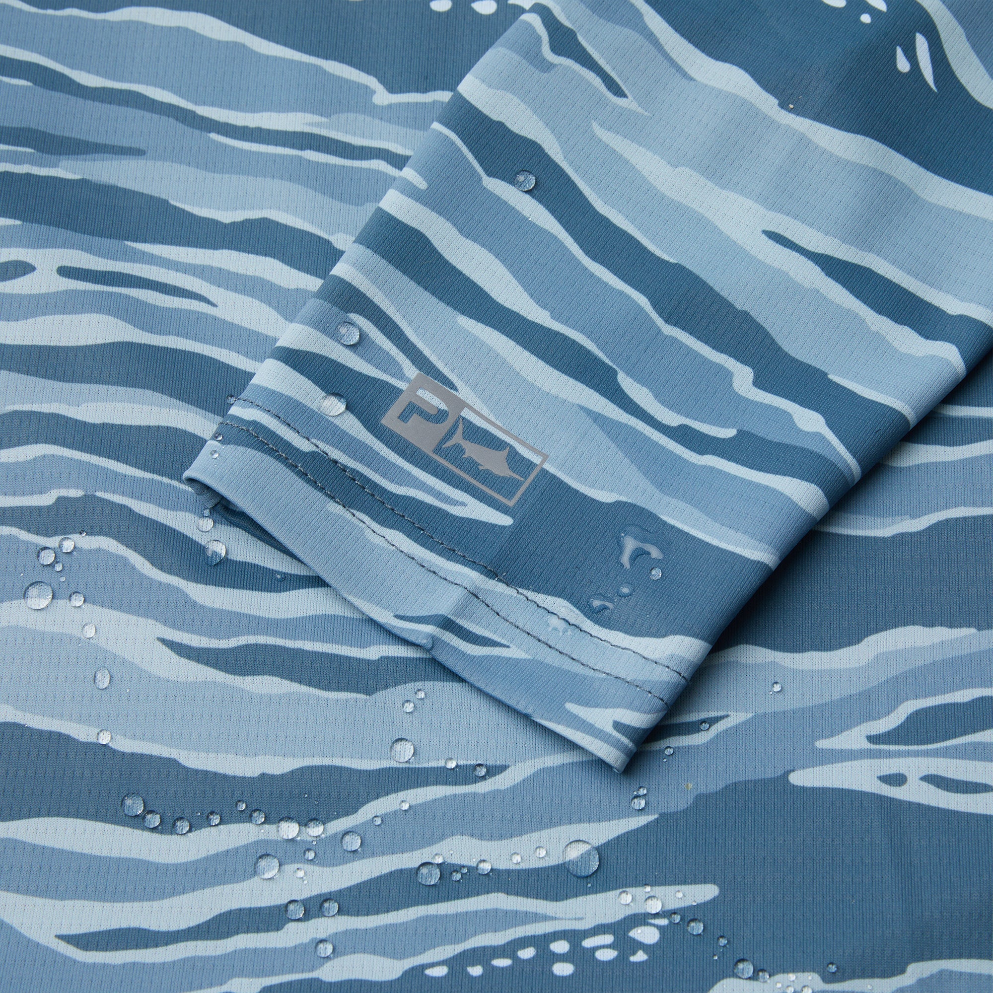 Pelagic Exo Tech Wahoo Camo - PETROL (8)