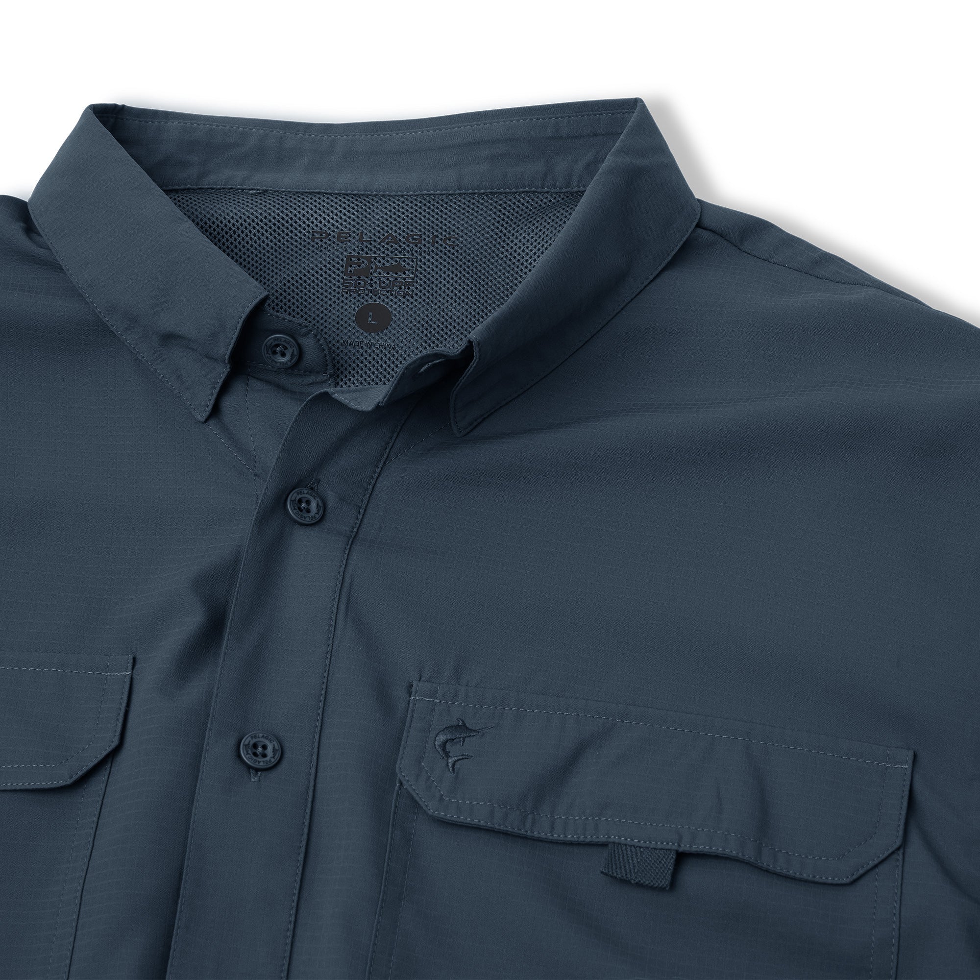 Pelagic Keys L/S Fishing Shirt - DARK NAVY (6)