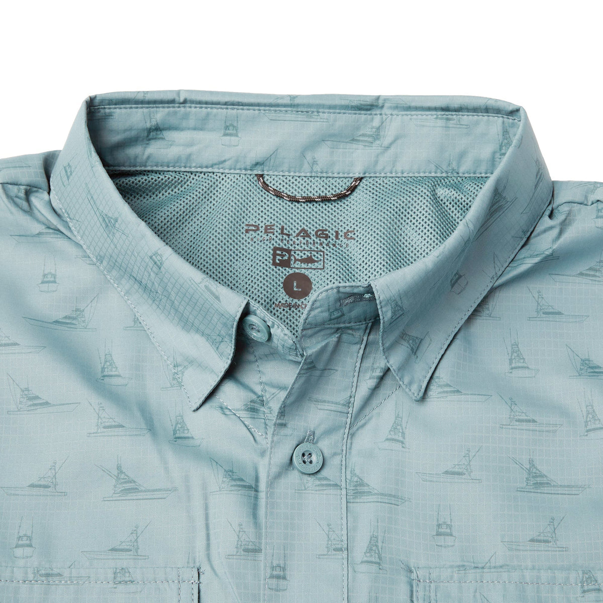 Pelagic Keys S/S Shirt - Tiny Boats - NORTH ATLANTIC (3)