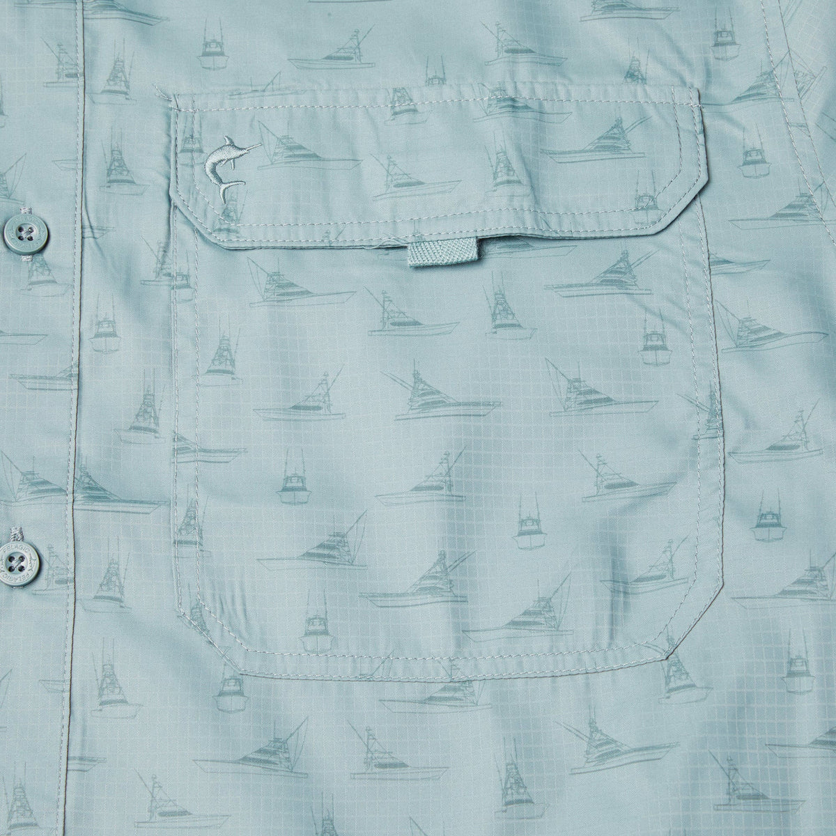 Pelagic Keys S/S Shirt - Tiny Boats - NORTH ATLANTIC (8)