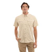 Pelagic Keys S/S Shirt - Tiny Boats - SAND (2)