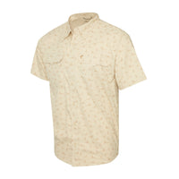 Pelagic Keys S/S Shirt - Tiny Boats - SAND (1)