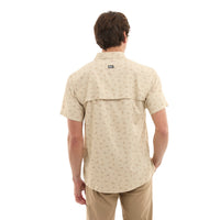 Pelagic Keys S/S Shirt - Tiny Boats - SAND (7)