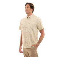 Pelagic Keys S/S Shirt - Tiny Boats - SAND (6)