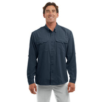 Pelagic Keys L/S Fishing Shirt - DARK NAVY (2)