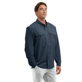 Pelagic Keys L/S Fishing Shirt - DARK NAVY (1)