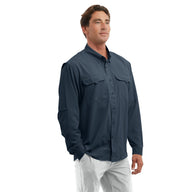 Pelagic Keys L/S Fishing Shirt - DARK NAVY (1)
