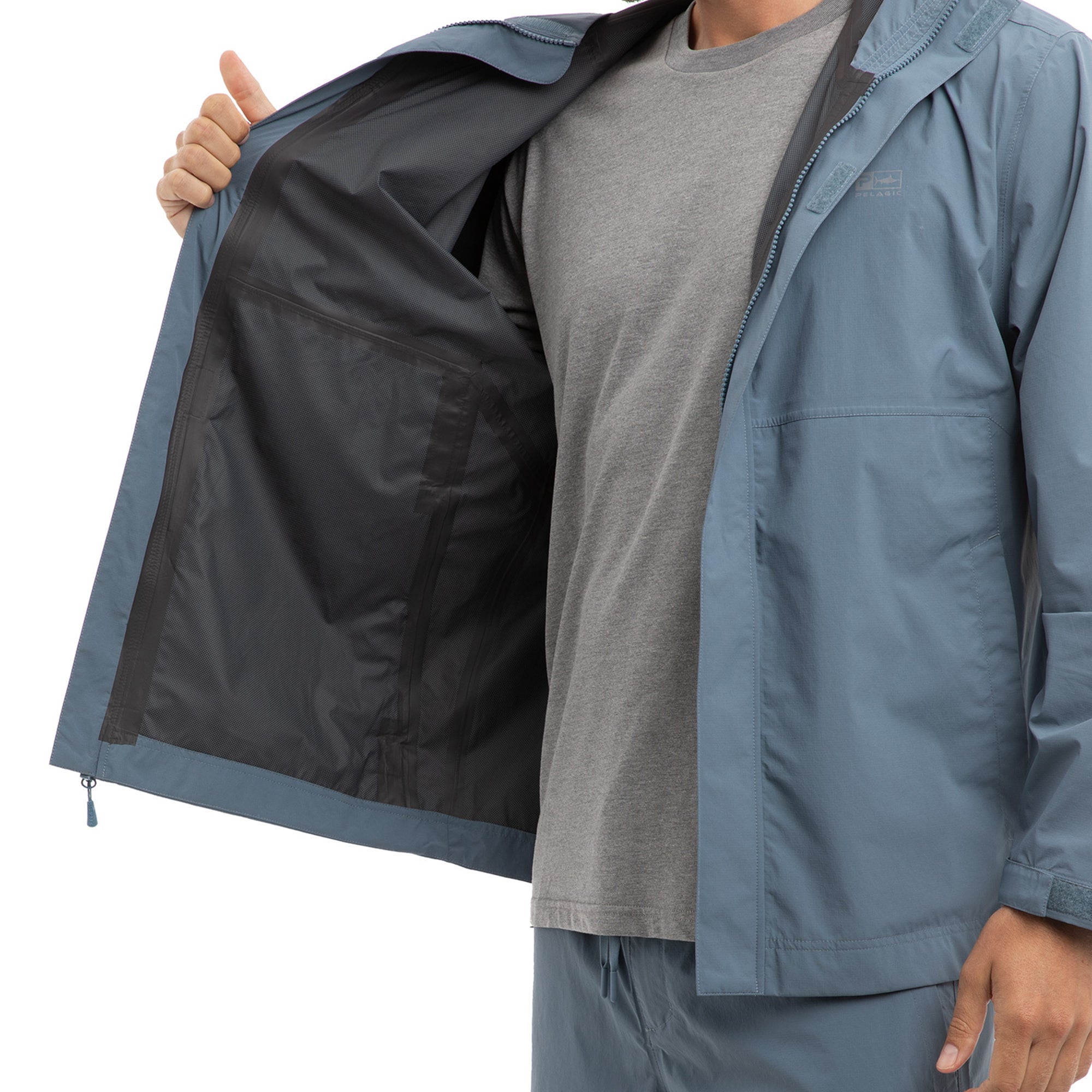 Pelagic Squall Jacket - Solid - PETROL (5)