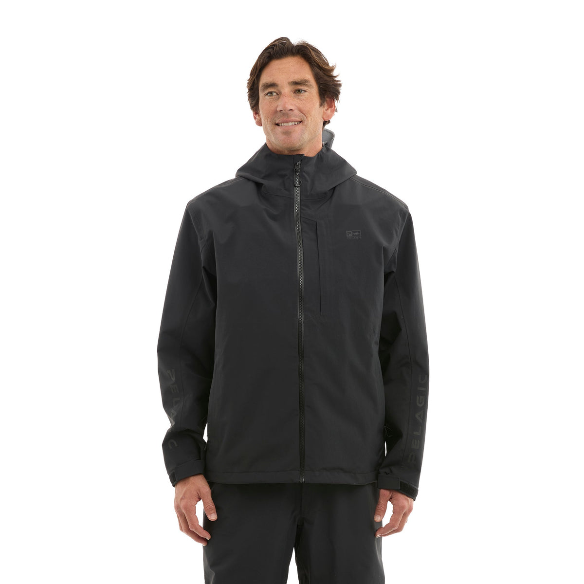 Pelagic Cyclone Shell Jacket - BLACK (2)