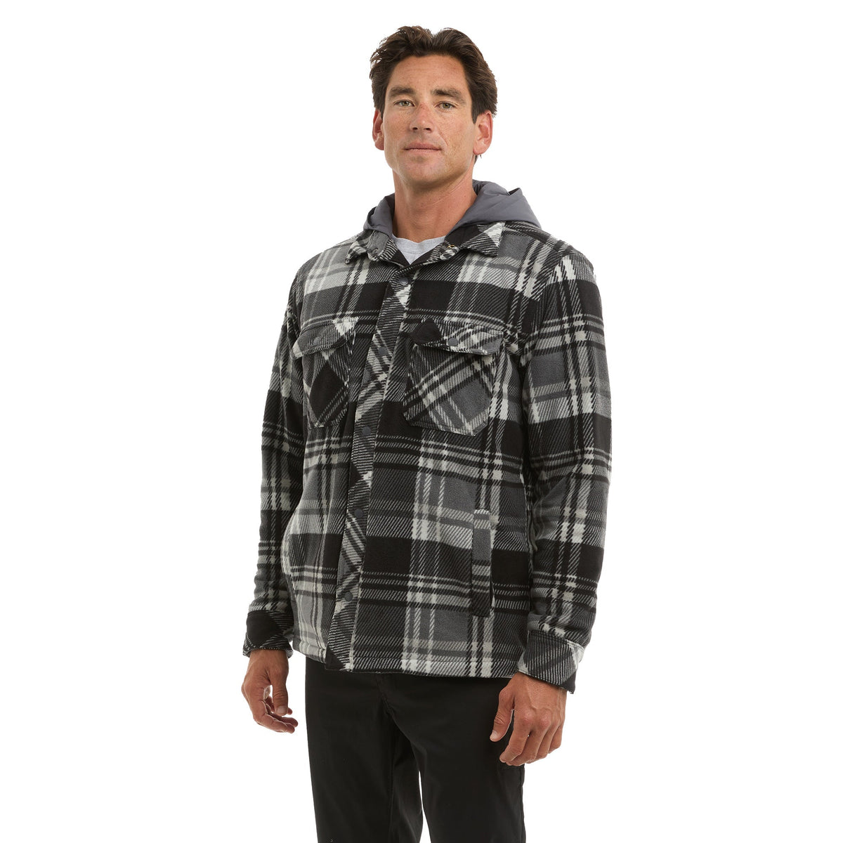 Pelagic Anacapa Hooded Fleece - BLACK (4)