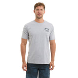 Prem Tee - Target BFT - Heather Gray — back view