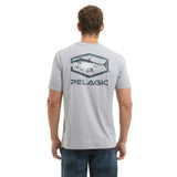 Pelagic Prem Tee - Target BFT - HEATHER GRAY (5)