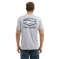 Pelagic Prem Tee - Target BFT - HEATHER GRAY (5)