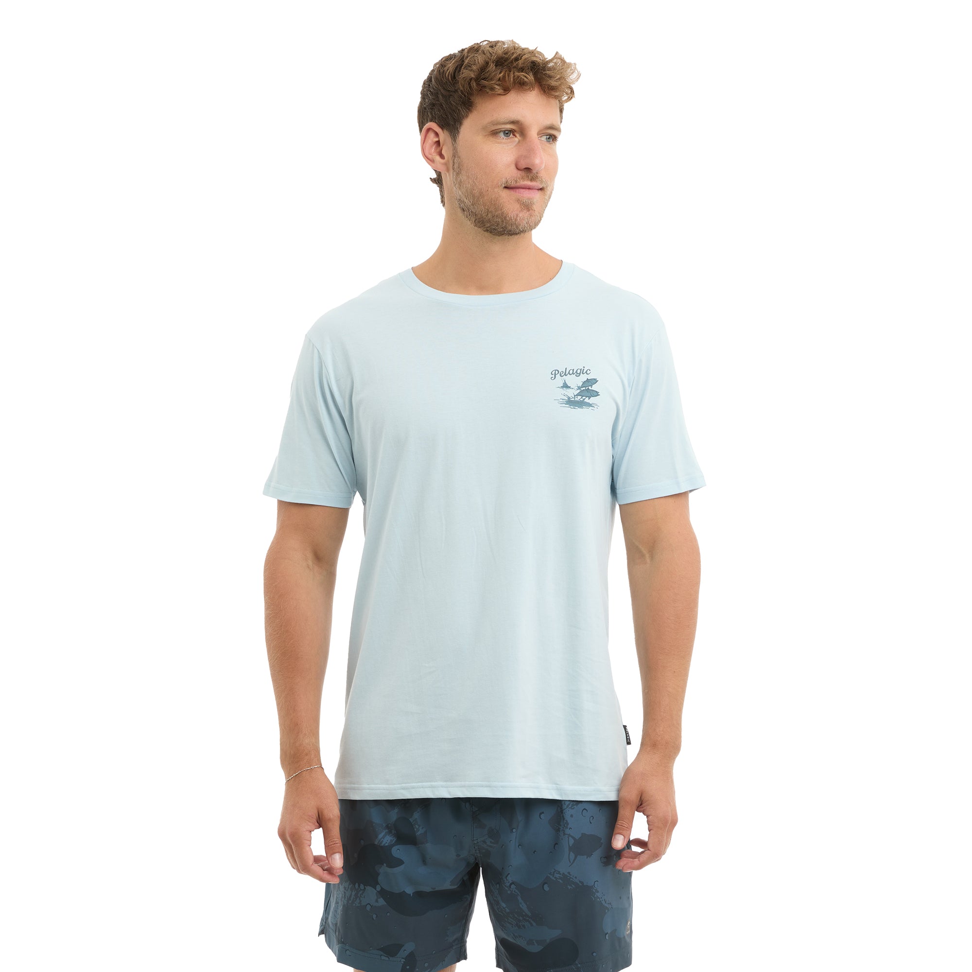 Pelagic Prem Tee - Jumpers - LIGHT BLUE (2)