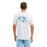 Pelagic Goione Tuna premium tee, white – lifestyle