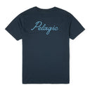 Prem Tee - Line In - Dark Navy — front view