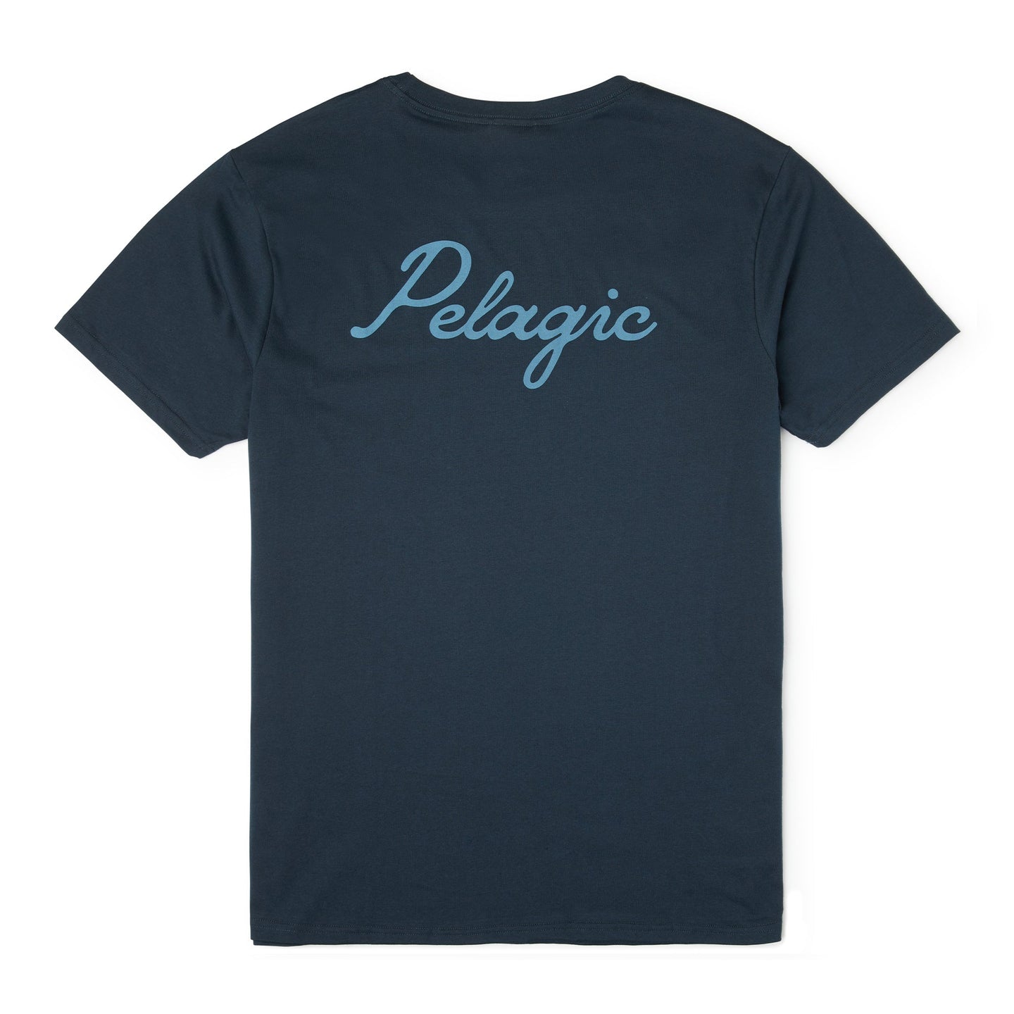 Prem Tee - Line In - Dark Navy — front view