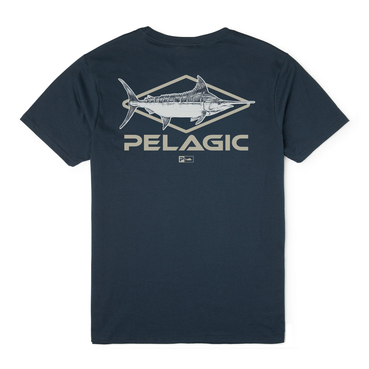 Pelagic Prem Tee - Big Blue - DARK NAVY (1)