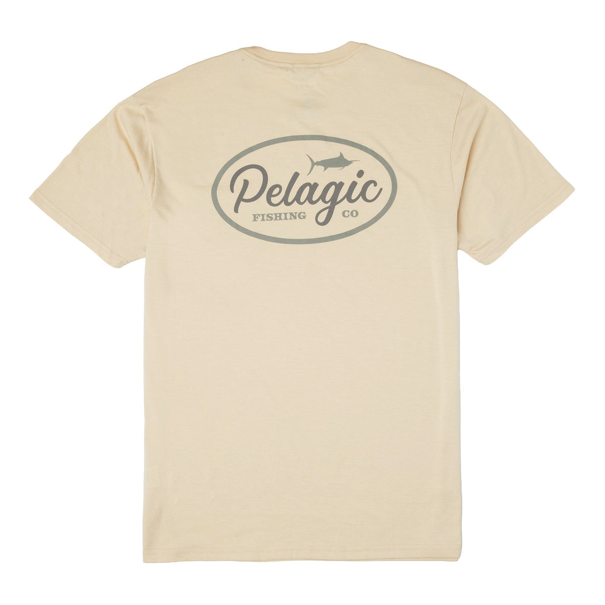 Pelagic Prem Triblend Pkt - Circled - HEATHER SAND (1)