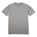 Pelagic Goione Marlin premium triblend tee, heather grey – back