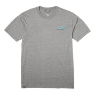 Pelagic Goione Marlin premium triblend tee, heather grey – back