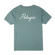 Prem Triblend Lines In Heather North Atlantic tee front