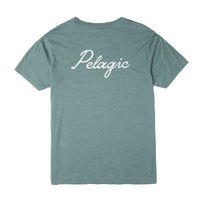 Prem Triblend Lines In Heather North Atlantic tee front
