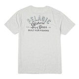Pelagic Gear Up premium triblend tee, light grey – front
