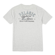 Pelagic Gear Up premium triblend tee, light grey – front